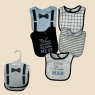 Boys 5-pcs Bib pack