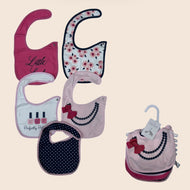 Girls 5-pieces Bib Pack