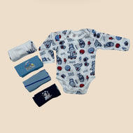 Kids' Colorful Body Suits - Pack of 5