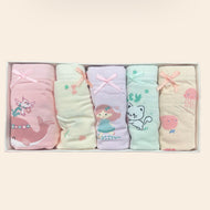 Pack of 5 Girls Boxer