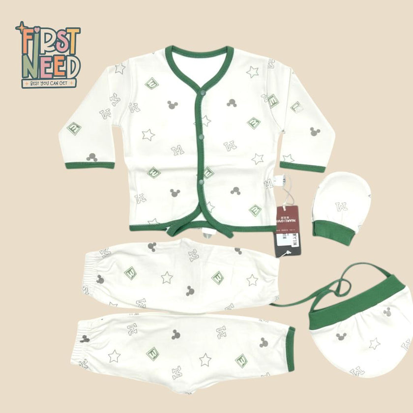 5 IN 1 COTTON SUIT 0-3