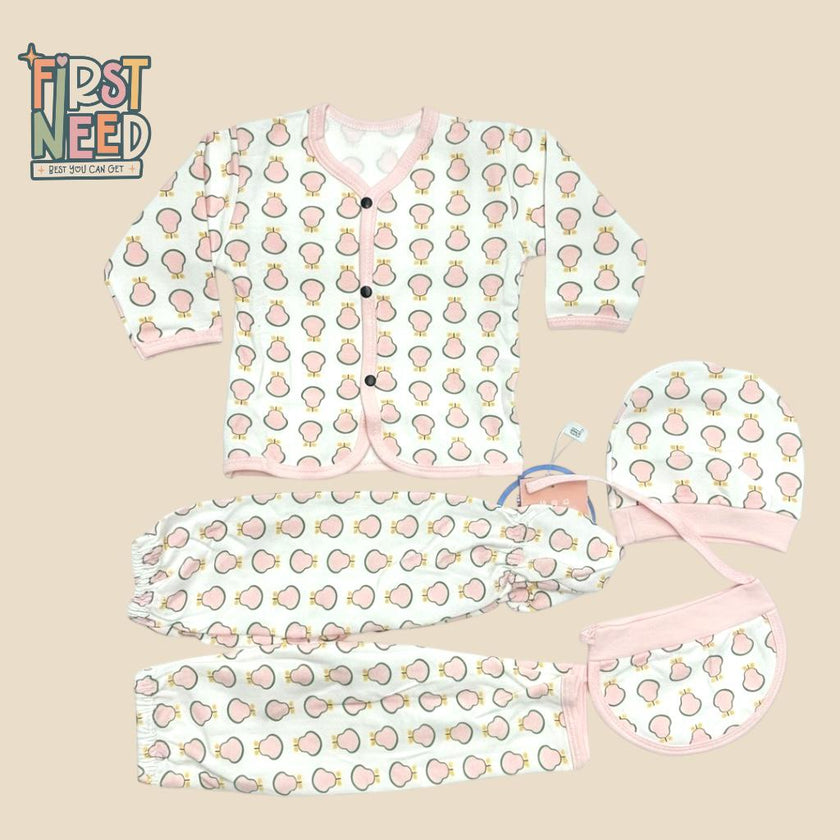 5IN1 COTTON 0-3 SUIT