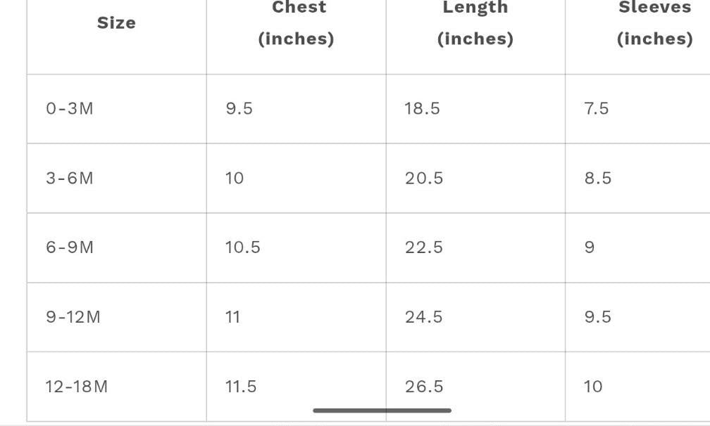 size guide