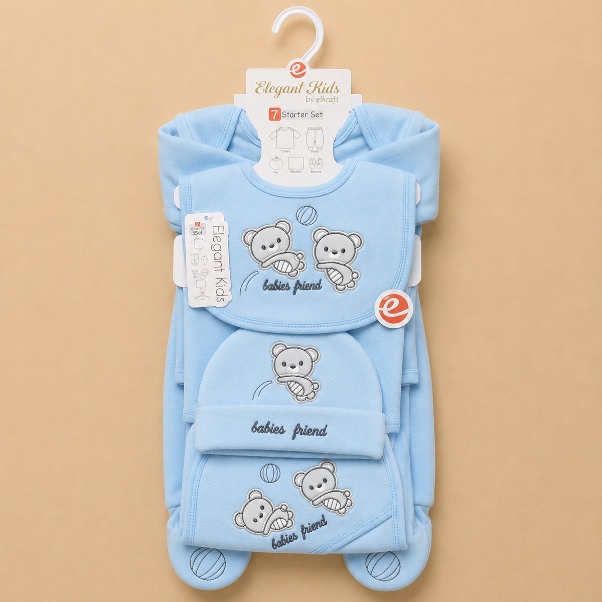 Winter Starter set fleece bear (7pcs)
