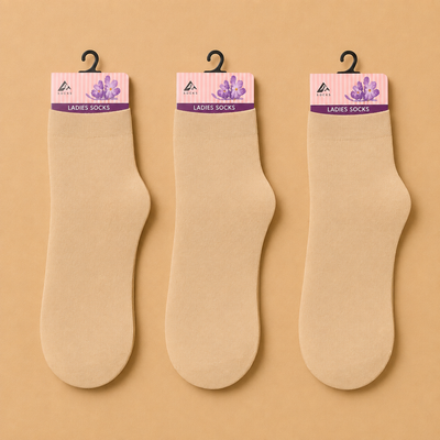 Ladies ankle stocking (pack of 3)