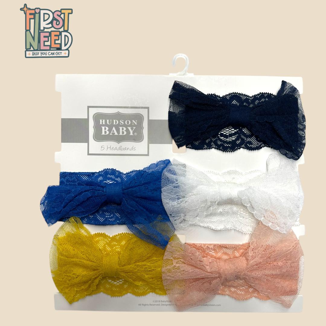 Hudson Baby Head Bands (Pack of 5)