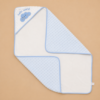 Baby Dotted Receiving Blanket ( 76 ×102 cm)