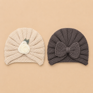 Woolen turban cap set (pack of 2)