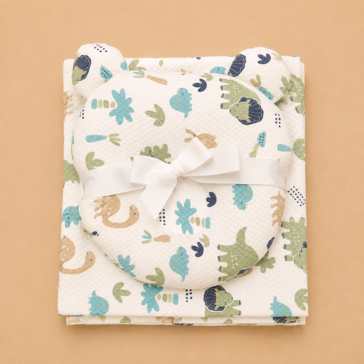 Baby colorful wrapping sheets with pillow (76×91cm)