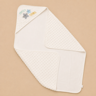 Baby Dotted Receiving Blanket ( 76 ×102 cm)