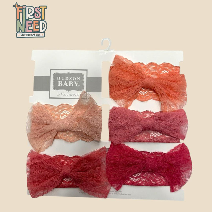 Hudson Baby Head Bands (Pack of 5)